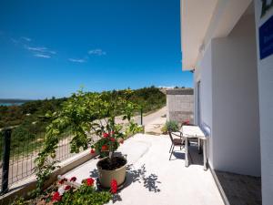 Balkón alebo terasa v ubytovaní Apartments Tri Mora
