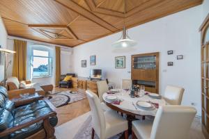 Posezení v ubytování Apartment Riva