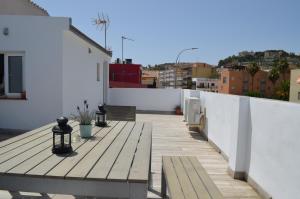 Balkon lub taras w obiekcie Pedregalejo Beach House