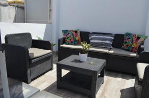Część wypoczynkowa w obiekcie Pedregalejo Beach House
