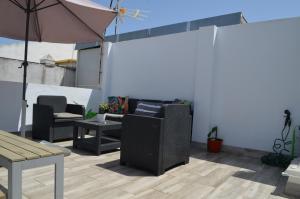Część wypoczynkowa w obiekcie Pedregalejo Beach House