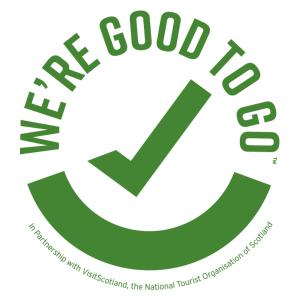 a green circle with the words are good to go at Beachside - North Berwick in North Berwick