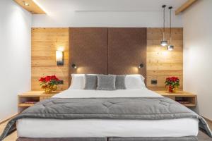 Postel nebo postele na pokoji v ubytování Hotel Meida