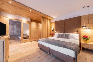 Postel nebo postele na pokoji v ubytování Hotel Meida