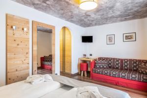 Postel nebo postele na pokoji v ubytování Hotel Meida