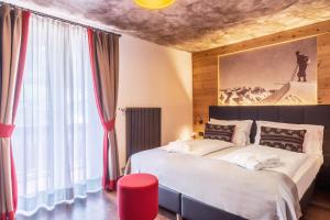 Postel nebo postele na pokoji v ubytování Hotel Meida