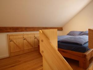 Postel nebo postele na pokoji v ubytování Apartment Schritte