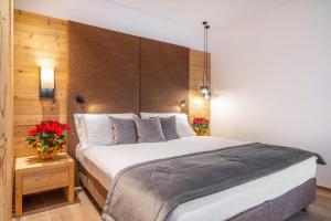Postel nebo postele na pokoji v ubytování Hotel Meida