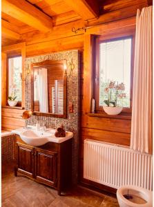 A bathroom at ZRUB BINDT