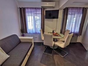 Posezení v ubytování Apartments Plejic