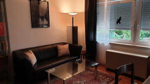 Posezení v ubytování Appartement zum Entspannen