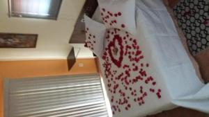 Cama ou camas em um quarto em Sítio Flora Rei