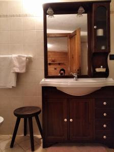 Kopalnica v nastanitvi Albergo Martinet