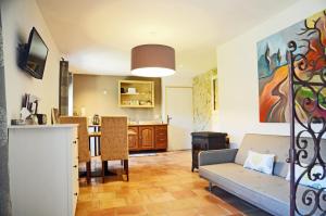 Et opholdsområde på Domaine Hemmitage