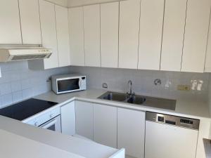 Kuchyň nebo kuchyňský kout v ubytování Apartment Bel-Air