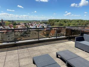 Balkón nebo terasa v ubytování Apartment Bel-Air