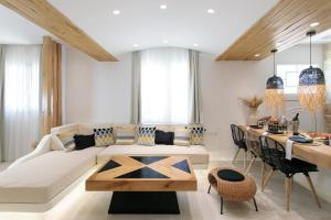 Posezení v ubytování Manda Luxury Apartments