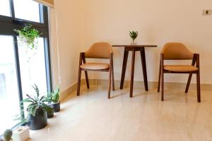 Istumisnurk majutusasutuses MANAROLA Hotel Bãi Cháy