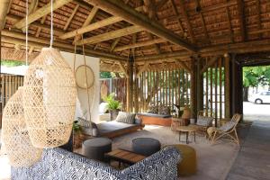 Χώρος καθιστικού στο Veranda Tamarin Hotel & Spa