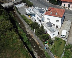 Budova, v ktorej sa ubytovanie bed & breakfast nachádza