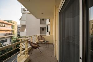 Balkón alebo terasa v ubytovaní Nora's Home Kalamata