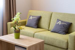 Posezení v ubytování Aparthotel Am Pfaffenstein