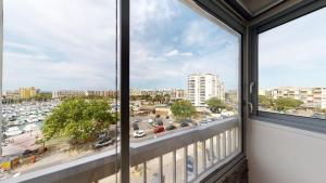 Balkón nebo terasa v ubytování Duplex grand standing vue mer et port