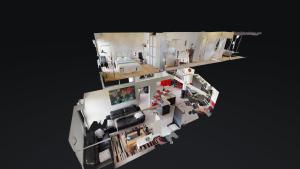 TV a/nebo společenská místnost v ubytování Duplex grand standing vue mer et port