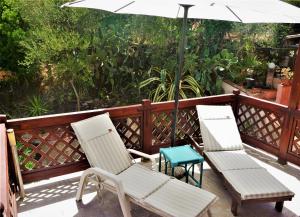 A balcony or terrace at Acquamarina - Exclusive Sea House