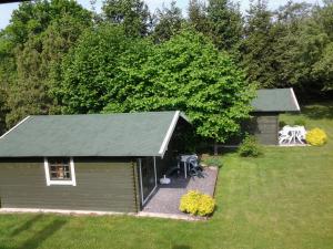 Zahrada ubytování Camping & Guest House Pliskovice