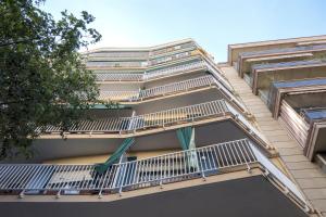Ein Balkon oder eine Terrasse in der Unterkunft BizFlats Garden House