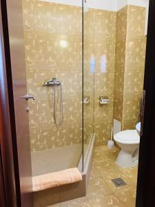 Et badeværelse på Vila Sunrise Costinesti