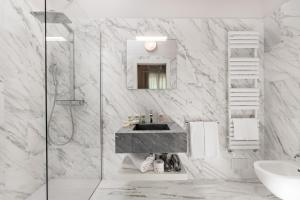 Koupelna v ubytování Hotel Stella Della Versilia