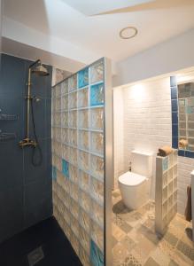 Koupelna v ubytování Apartamento de lujo en Gijòn