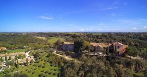 Vue panoramique sur l'établissement Borgo Di Tragliata