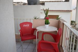 Balkón nebo terasa v ubytování Casa Riviera