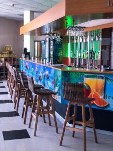 Salon oz. bar v nastanitvi Flamingo Beach Hotel