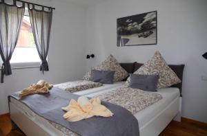 Posteľ alebo postele v izbe v ubytovaní Appartement HANNE