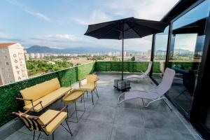 A balcony or terrace at The Kayseri Loft Hotel