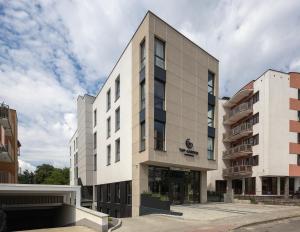 Budova, v ktorej sa apartmánový hotel nachádza