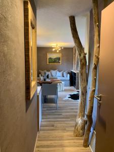 Posezení v ubytování Landhaus Bromm