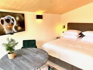 Postel nebo postele na pokoji v ubytování Apartments Pri nas