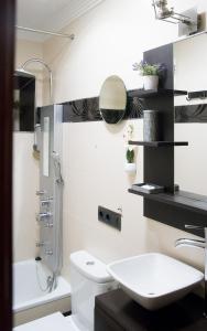 Koupelna v ubytování Espectacular apartamento junto a la Plaza Mayor by My Home in Salamanca