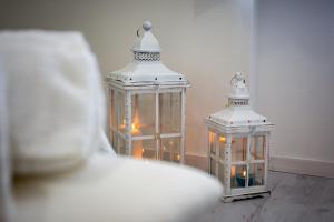 Voodi või voodid majutusasutuse Hotel Ariadimari toas