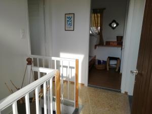 Postel nebo postele na pokoji v ubytování Perigiali beach apartment