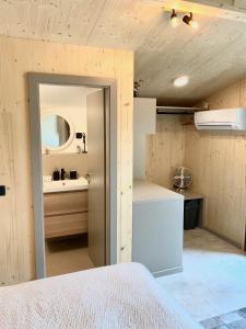 Postel nebo postele na pokoji v ubytování Apartments Pri nas