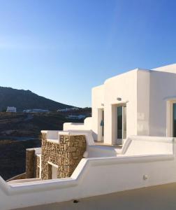 Балкон или терраса в Arte & Mare Elia Luxury Suites and Villas