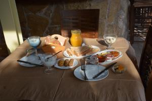 Opțiuni de mic dejun disponibile oaspeților de la Aristotelis