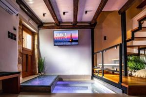 A television and/or entertainment centre at Casa Bene
