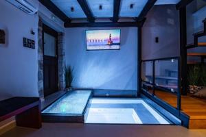 A television and/or entertainment centre at Casa Bene